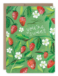 Biely & Shoaf - Strawberry Patch Birthday Card