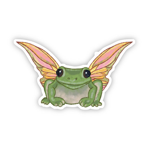 Big Moods - Frog With Wings Sticker
