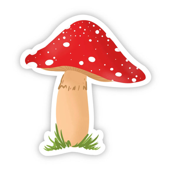 Big Moods - Red Mushroom Sticker