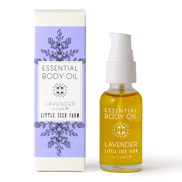 Little Seed Farm - Mini Lavender Essential Body Oil - 1oz