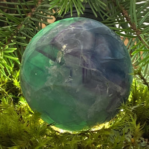 Jumbo Green Fluorite Sphere