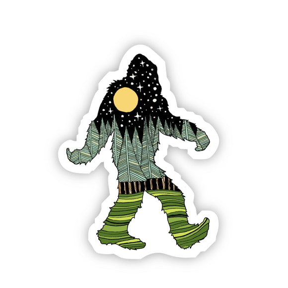 Big Moods - Bigfoot Nature Sticker