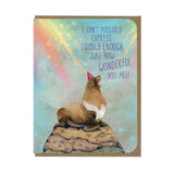 Amy Rose Moore Illustration - BIRTHDAY - Sea Lion - Greeting Card