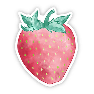 Big Moods - Strawberry Watercolor Sticker