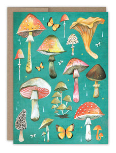 Biely & Shoaf - Mushrooms All Occasion Card